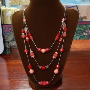 Necklace and earrings